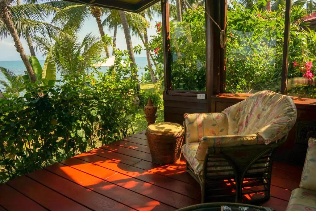 Villa beachfront