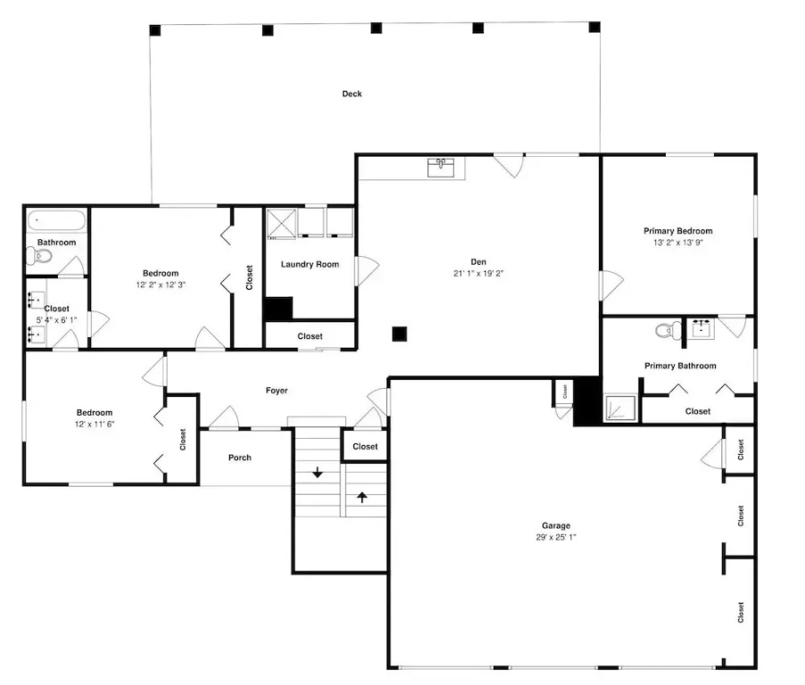 5 Bedrooms Cottage with balcony