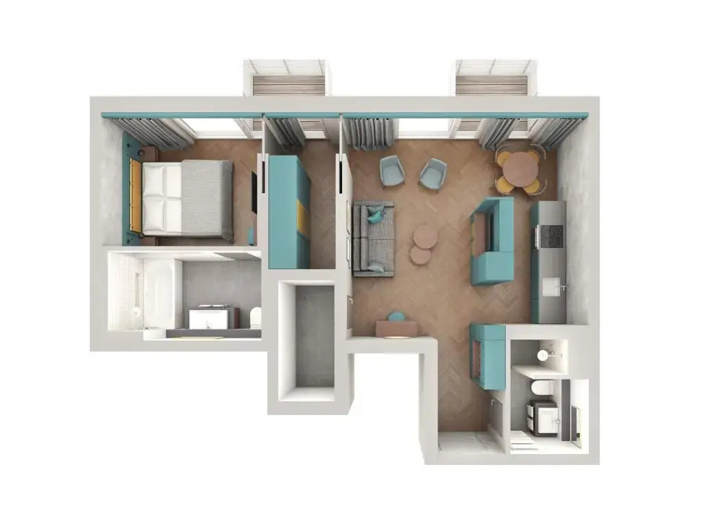 1 Bedroom Apartment