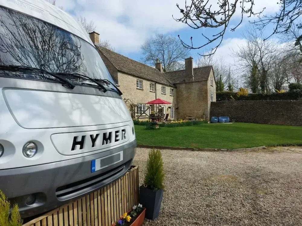Large Static Motorhome-stunning Countryside Views
