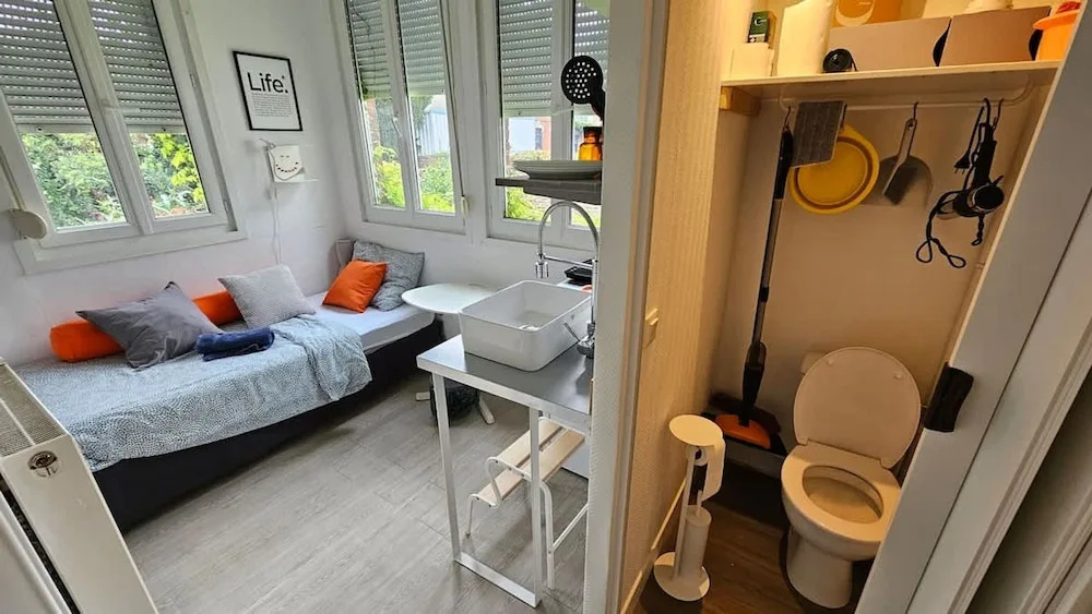 Afficher la photo 6 — Les Glycines - Studio 9m2 Cosy et Reposant 1p