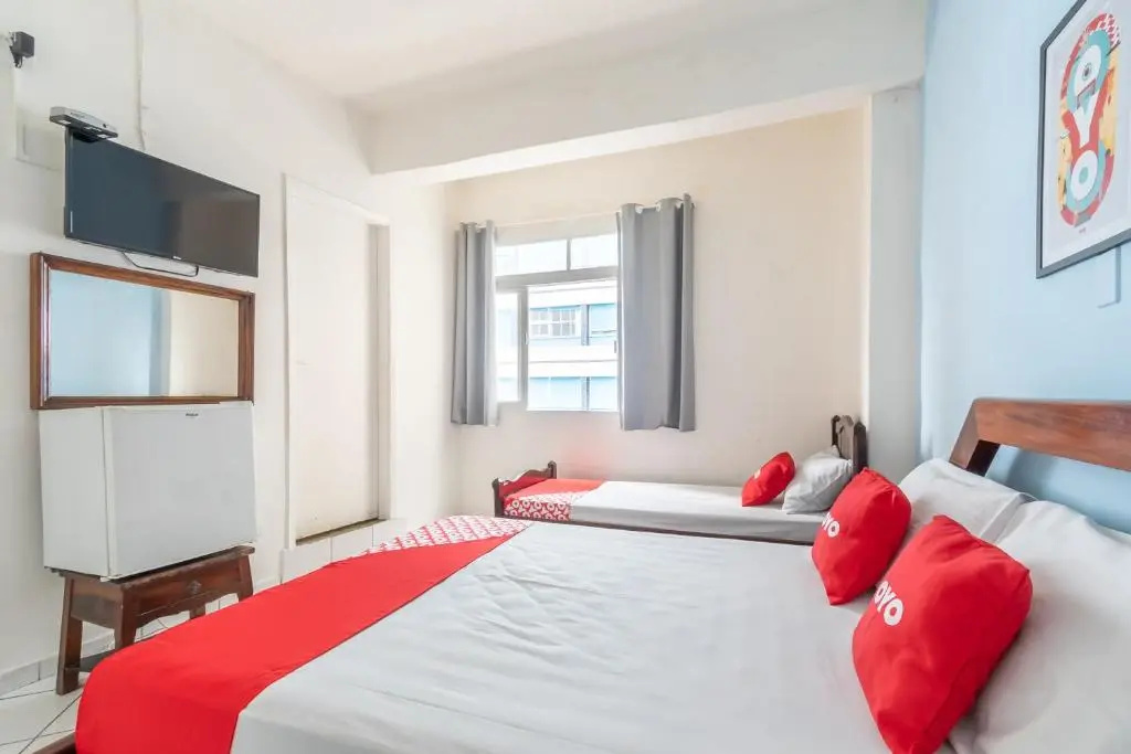 OYO Hotel Ceu Azul, Sao Vicente - Chambres