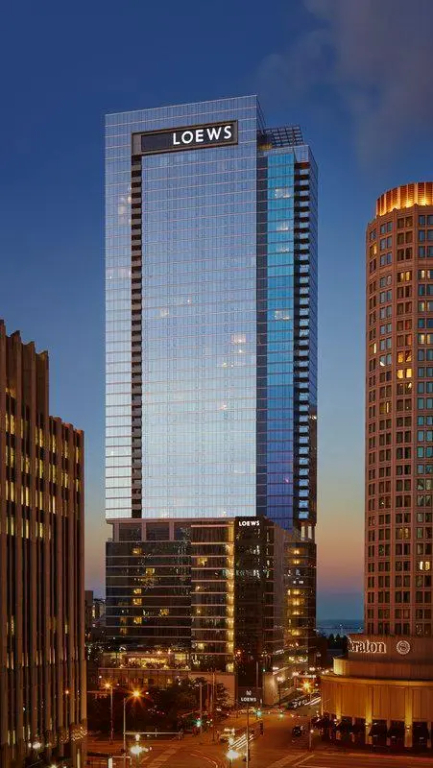 標準雙人房，配有大床