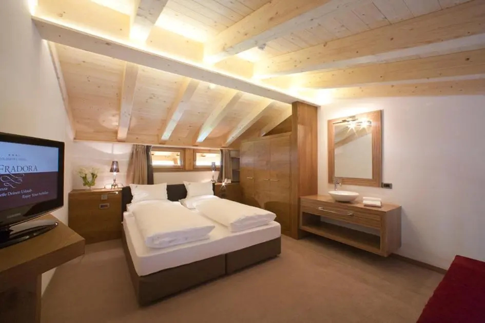 Dolomites Hotel La Fradora - Chambres