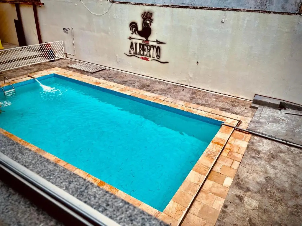 Suite with pool view