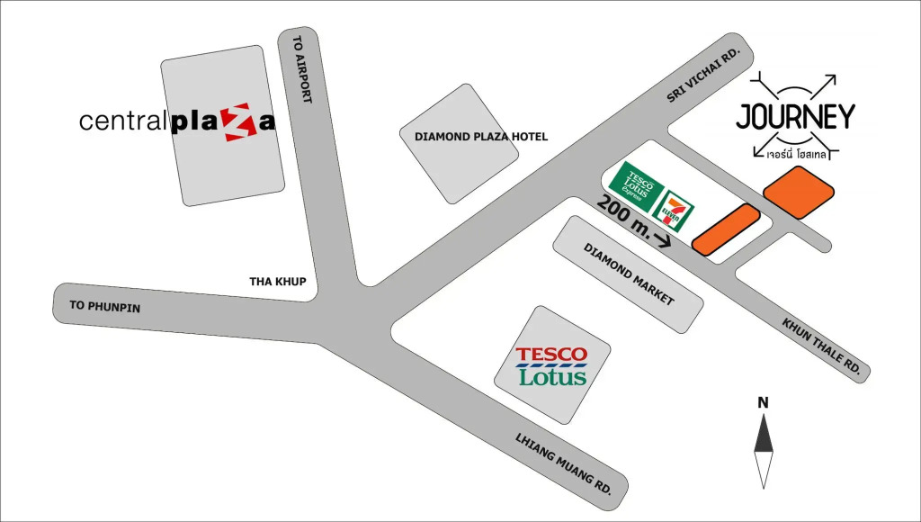 Journey Hostel Suratthani - фото 26