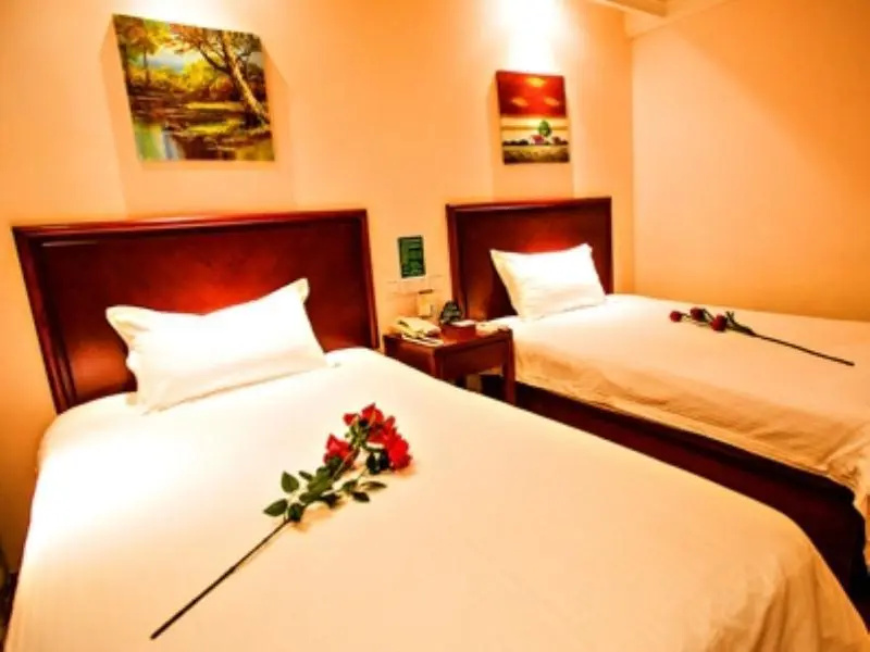 GreenTree Inn Jiangsu Lianyungang Guanyun Wenzhou Shangmaocheng Express Hotel - Chambres