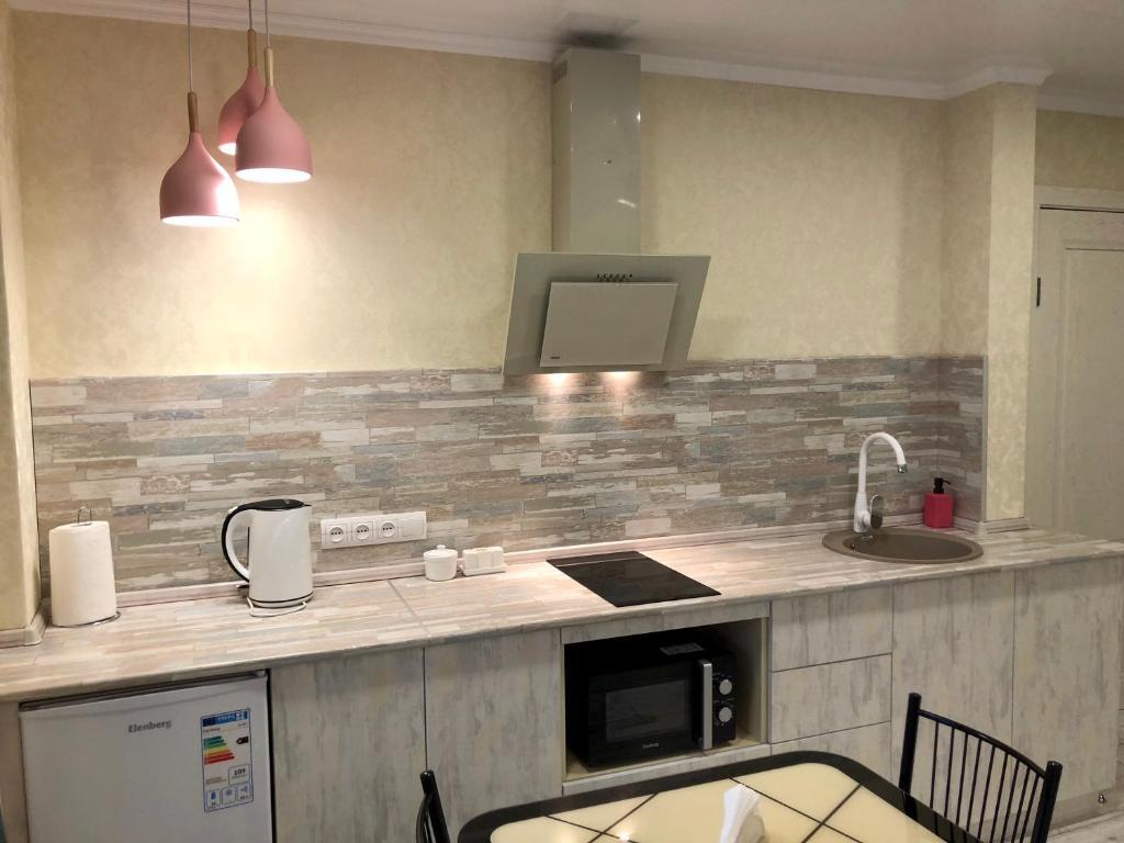 Апартаменты c 1 комнатой в LuxApartment on KSHT