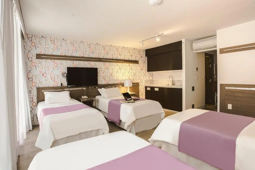 Vivaldi Hotel Loft Punta Carretas - Chambres