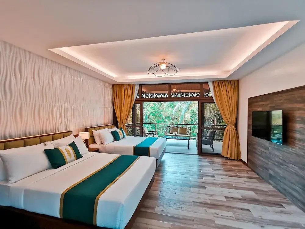 Premier room with balcony and with land view