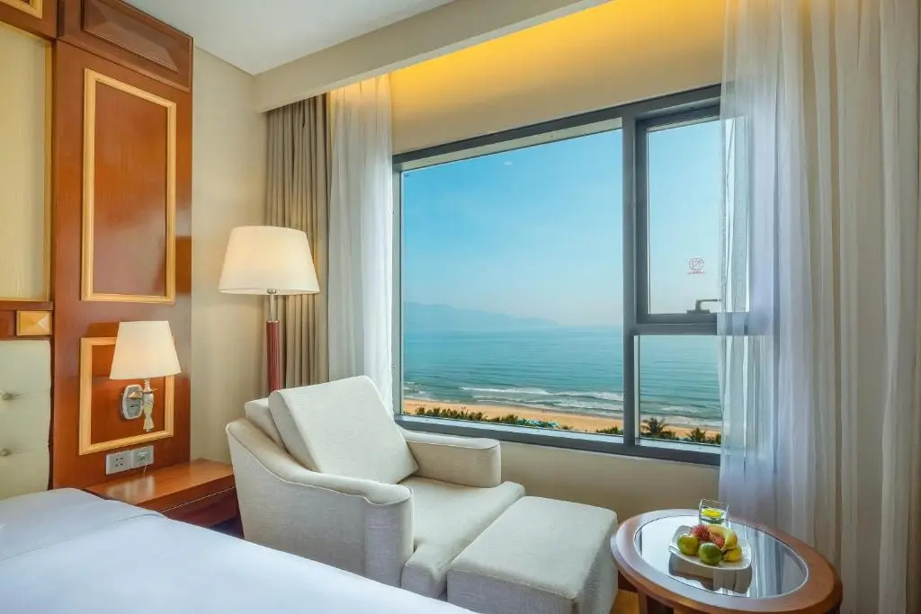 Deluxe Double room with sea view (twin beds)