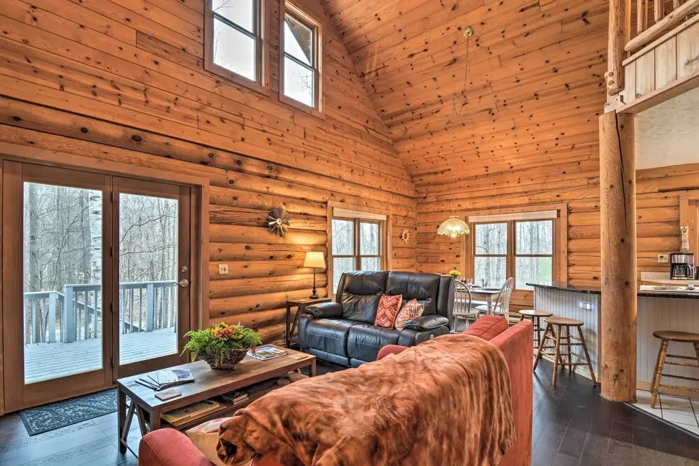 Secluded Gaylord Cabin w/ Deck, Fire Pit & Grill!