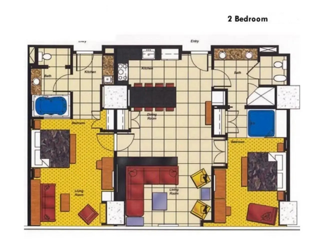 Suites at Hilton Grand Vacations Club Elara Center Strip Las Vegas