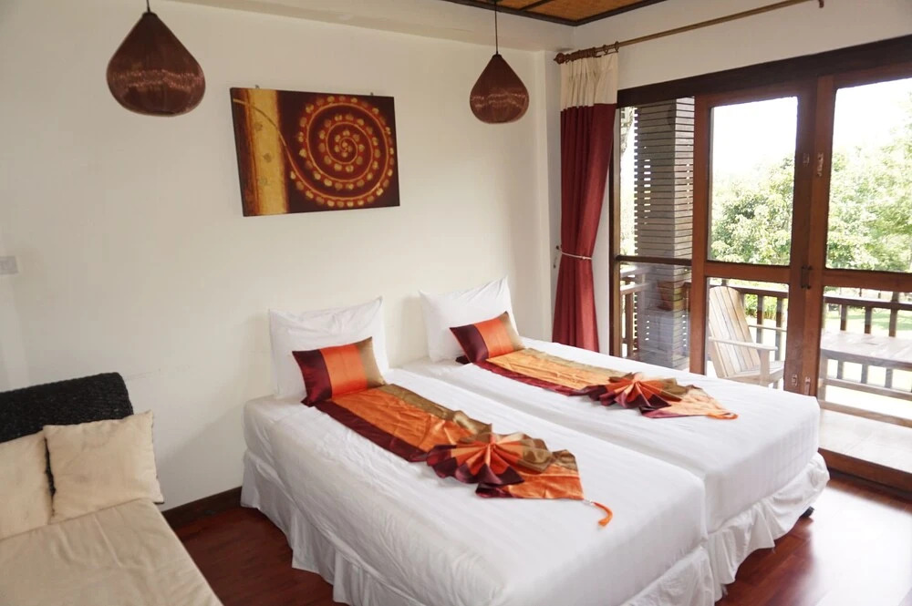 Двухместный номер Standard 2 отдельные кровати в Starwell Garden Home Resort