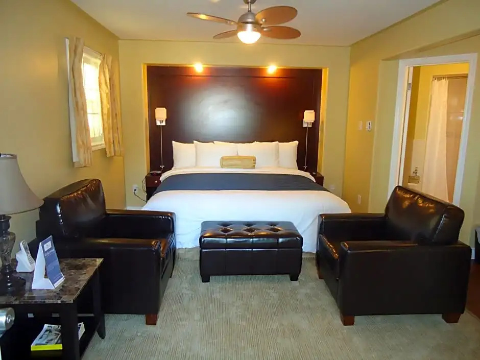 Double Suite with balcony and with lake view (full double bed)