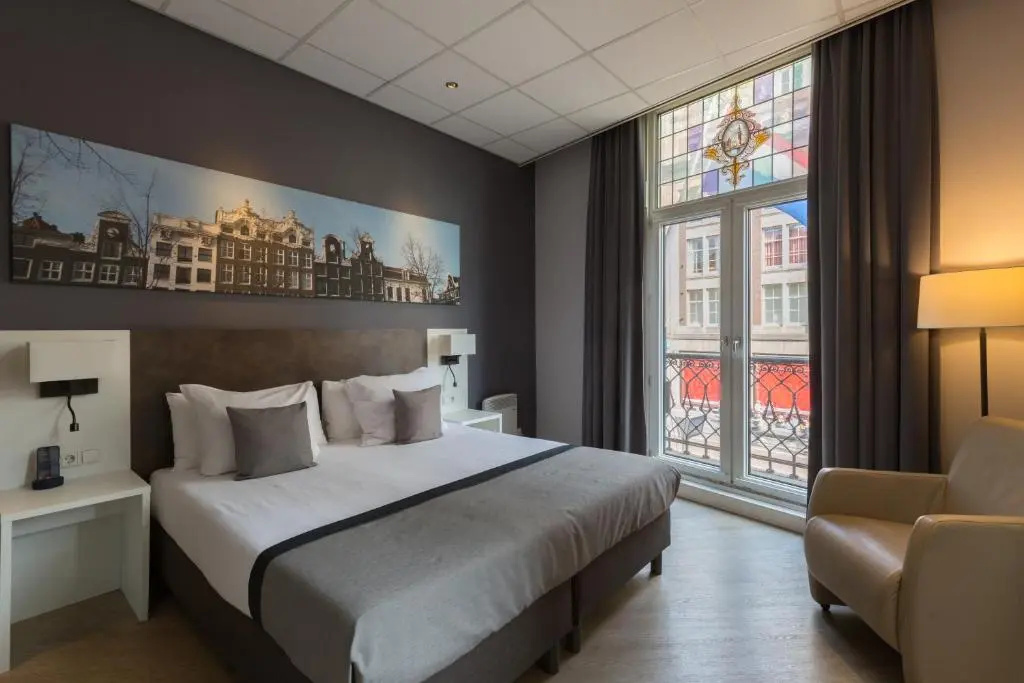 Hotel Amsterdam De Roode Leeuw - Chambres