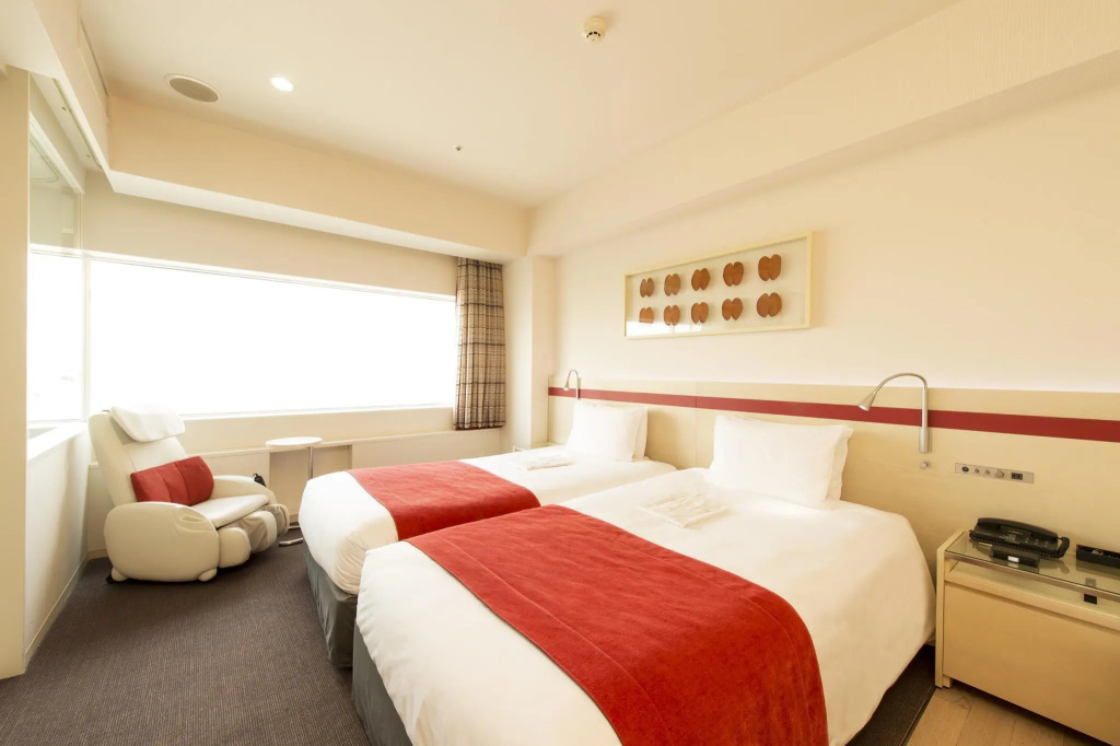 Double room (twin beds)