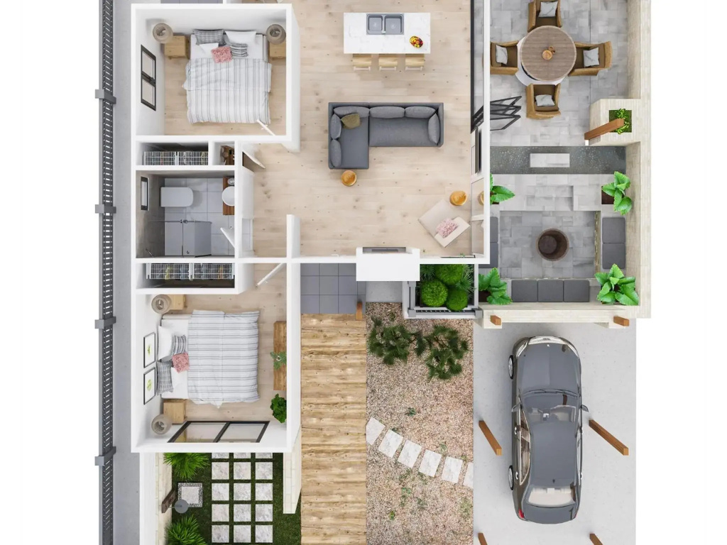 Unwind - Pet Friendly - 1 Min Walk to Beach