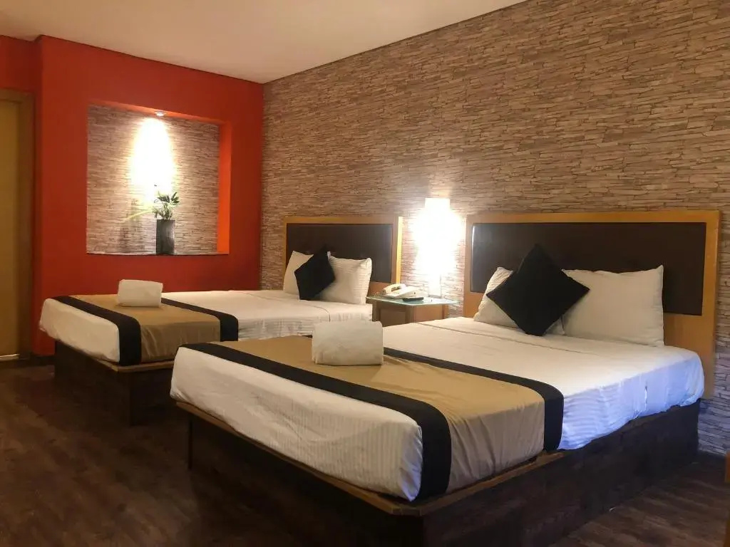 Standard Double room with pool view (full double bed)