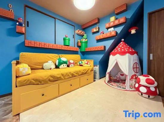 Meeno101 Mushroom House｜Family Stay｜5 Min to USJ｜3 Min to Station｜Direct Airport Access 사진 2
