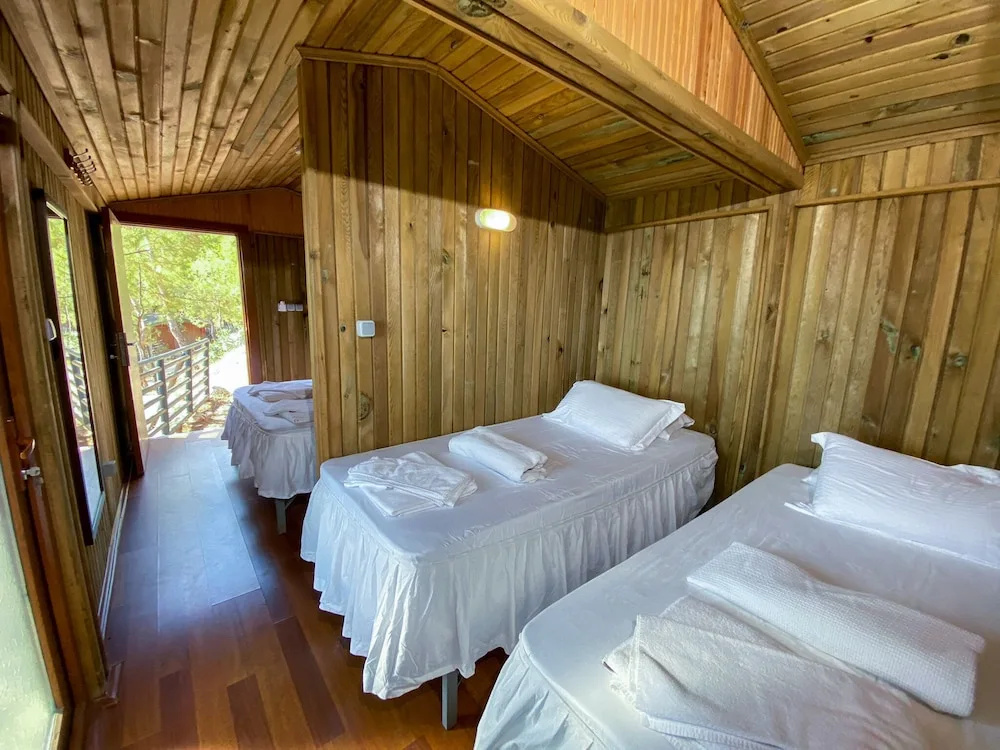 Bungalow with balcony and with partial sea view