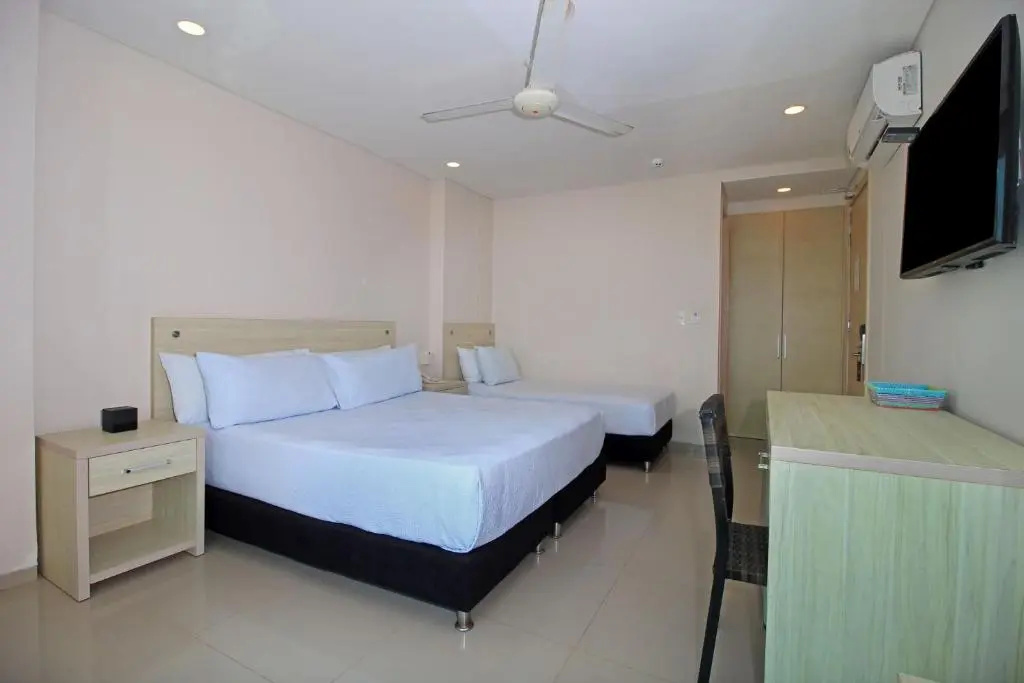 Hotel Summer Frente Al Mar - Chambres