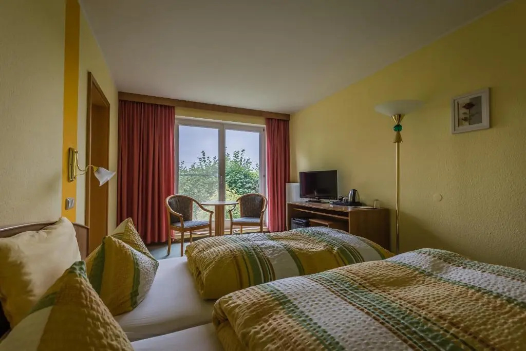 Hotel-Pension am Rosarium - Chambres