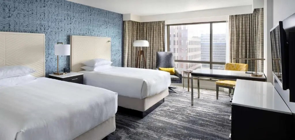 Double room with balcony (twin beds)
