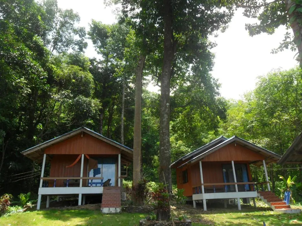 Bungalow with garden view