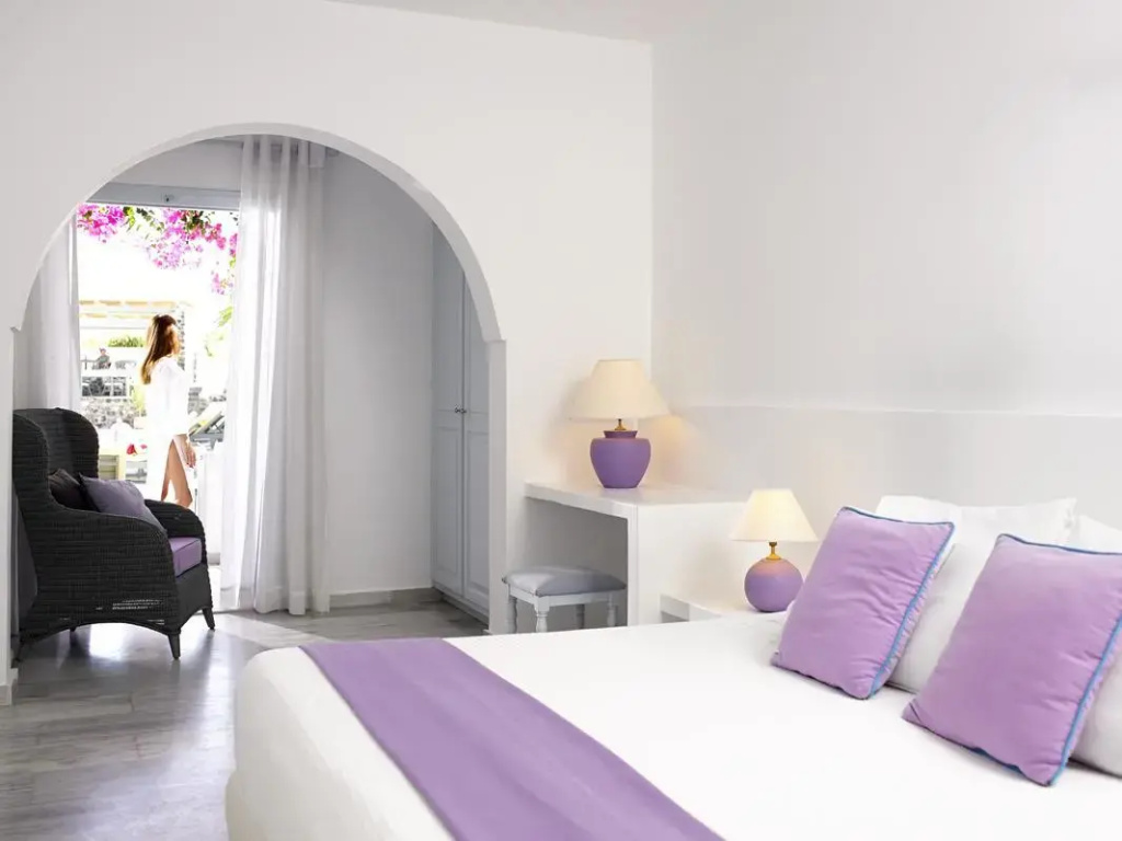 Santorini Kastelli Resort - Chambres