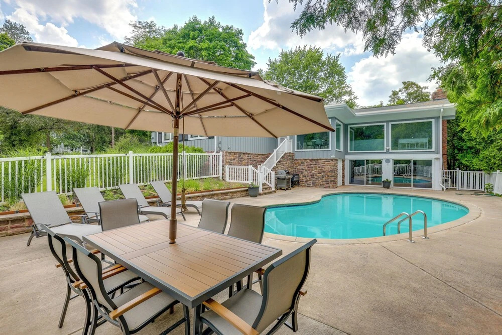 Spacious Rochester Home w/ Heated Pool & Hot Tub!