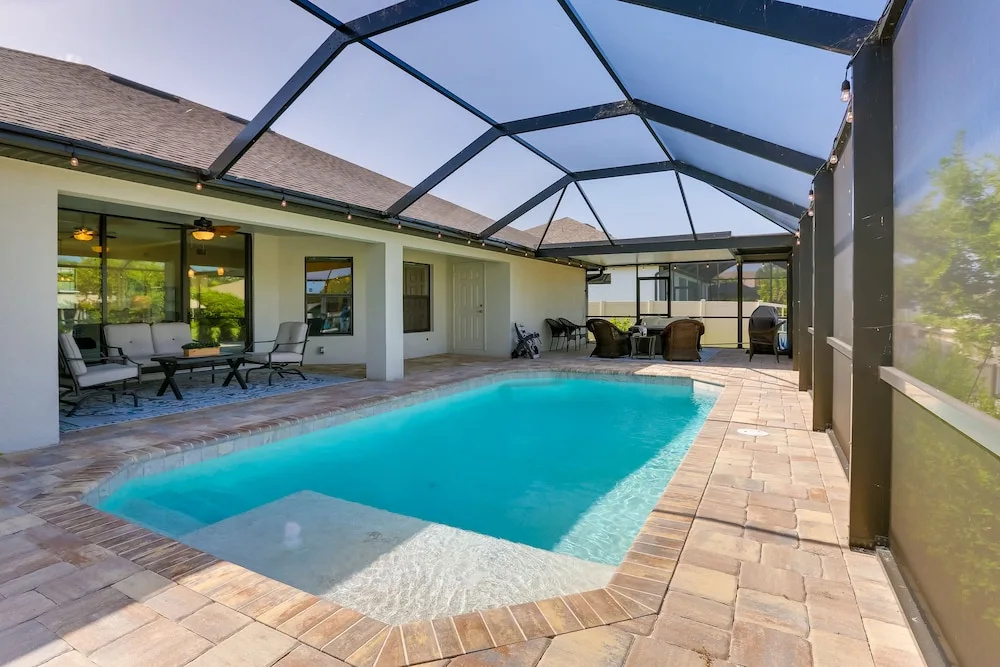 Home w/ Boat Dock & Gulf Access in Cape Coral