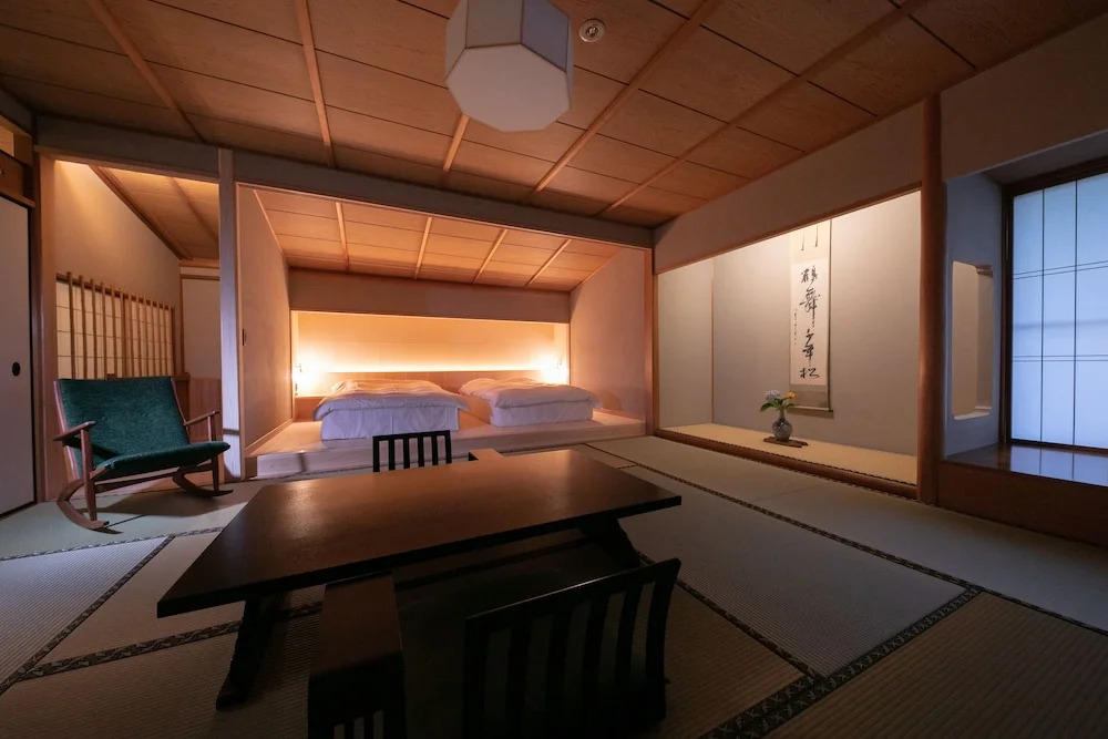 豪華雙拼墅，配有雙人床