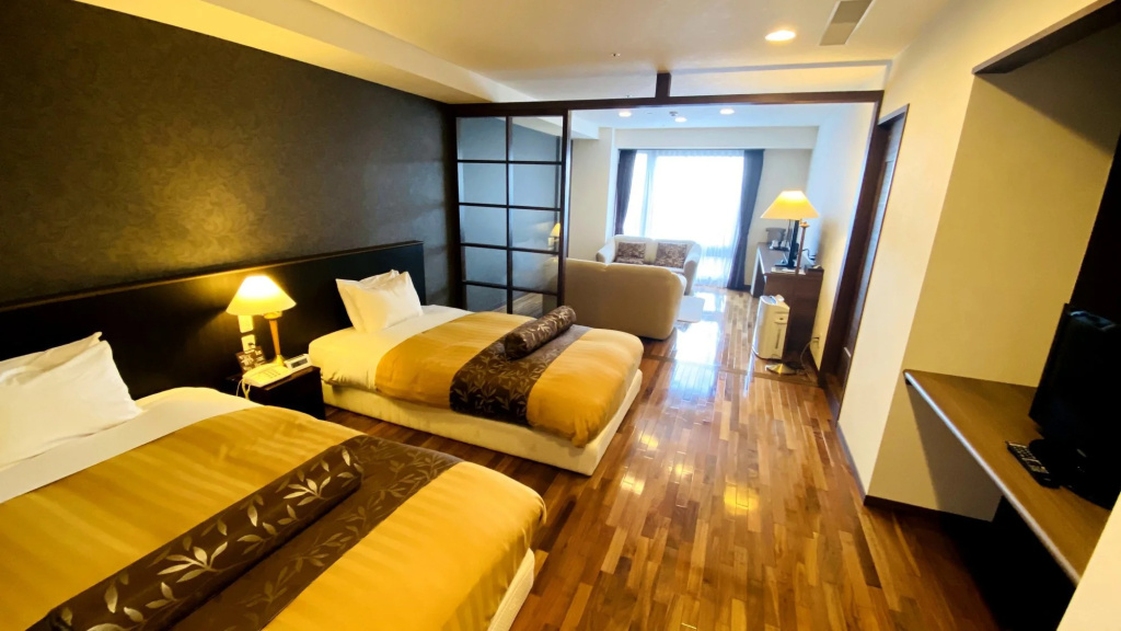 Hotel Morinokaze Ousyuku - Chambres