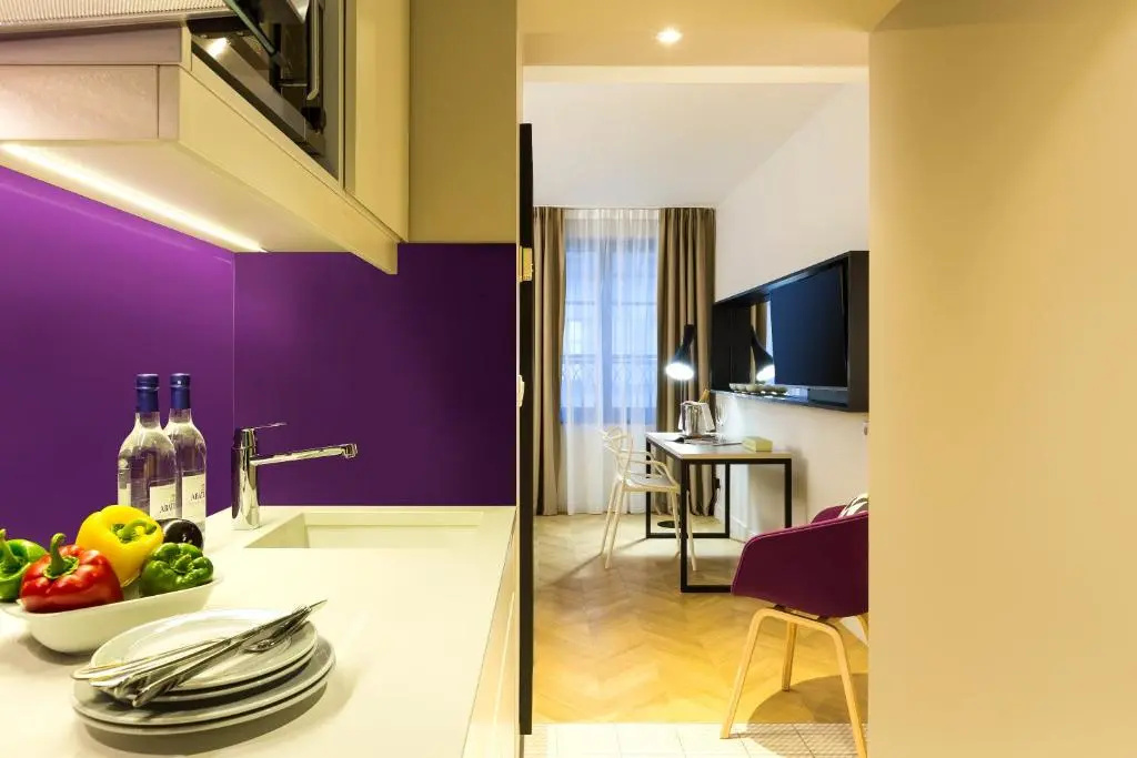 Citadines Opéra Paris - Chambres