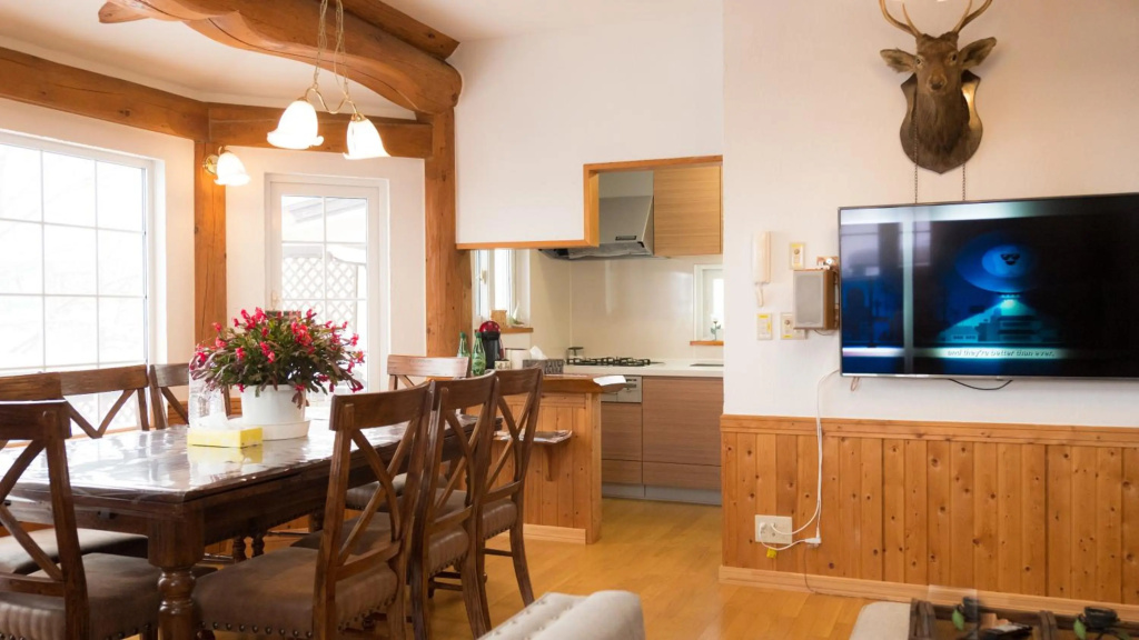 Sapporo Luxury Log House 5Brm max 18ppl free parking 사진 19