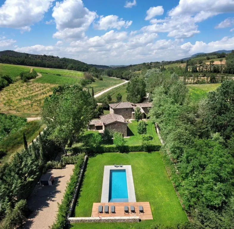 L'orto Vignamaggio Private Pool Nature