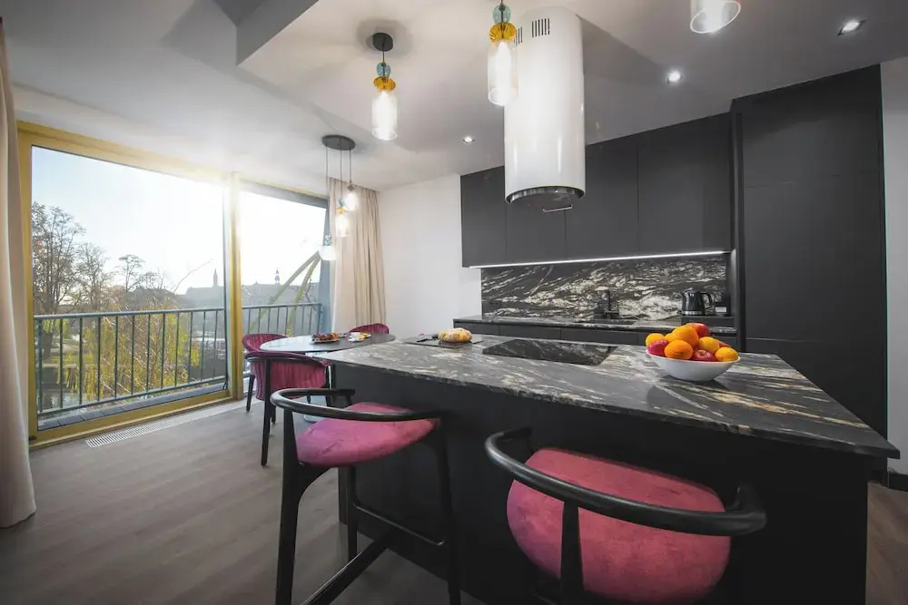 Standard Penthouse room with balcony and with river view