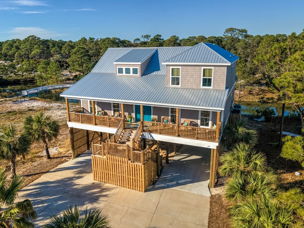 Great Escape To Dauphin Island - Fun For The Whole Family! Tremendous Gulf Views - One Minute To The Boardwalk! 6 Bedroom Home by RedAwning