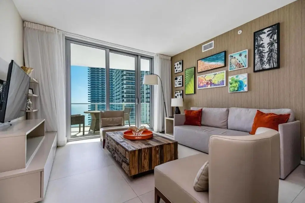 Ocean View 2 bedroom rental Hyde Beach Resort 15th floor Miami