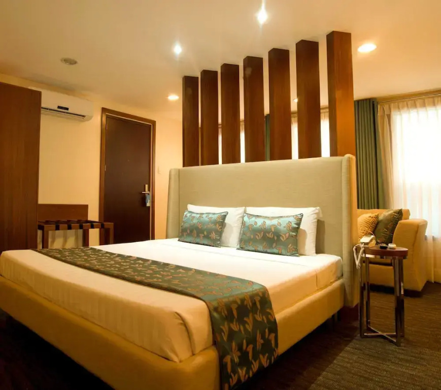 標準雙人房，市景，雙人床