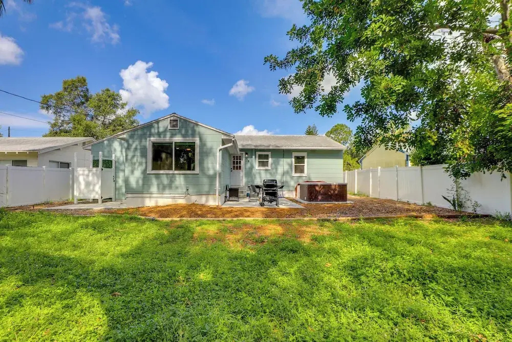 Private Hot Tub & Fenced Yard: Sleek Gulfport Home