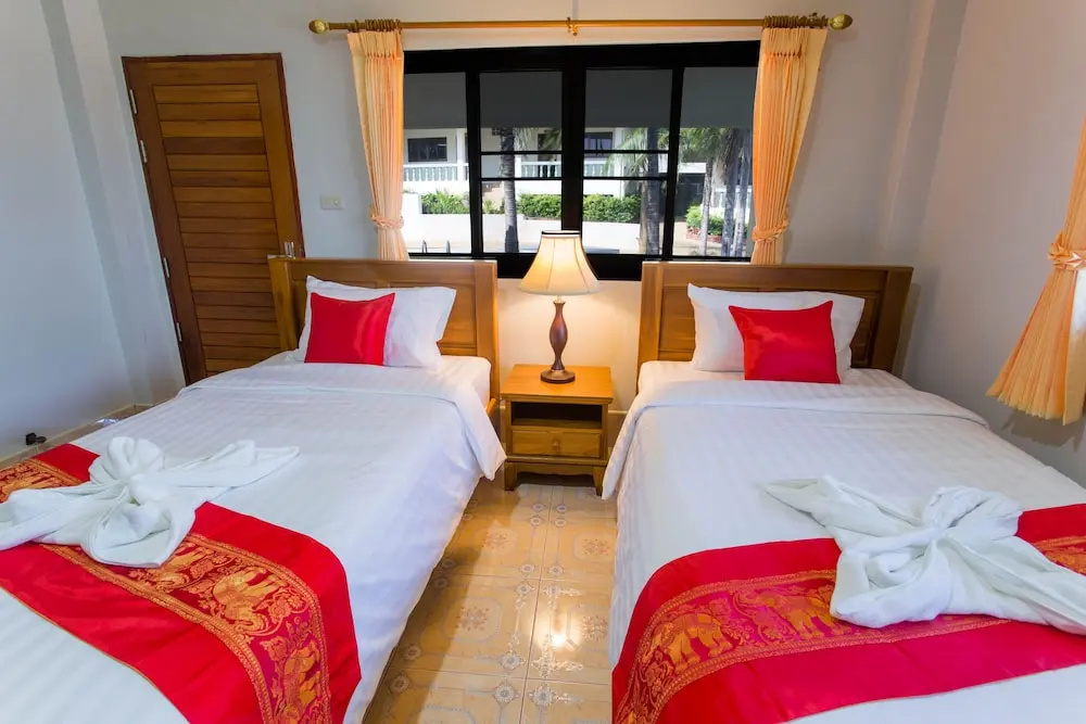 Standard Double room with balcony and with pool view (twin beds)