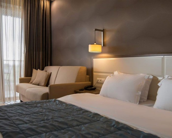 Superior Double room with pool view (full double bed)