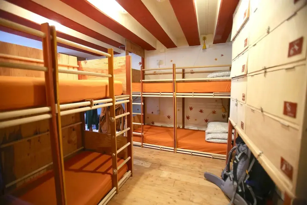 1 Bedroom Bed in Dorm (female dorm) with balcony