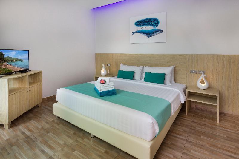 Вилла с 3 комнатами с балконом в Tropicana Pool Villa