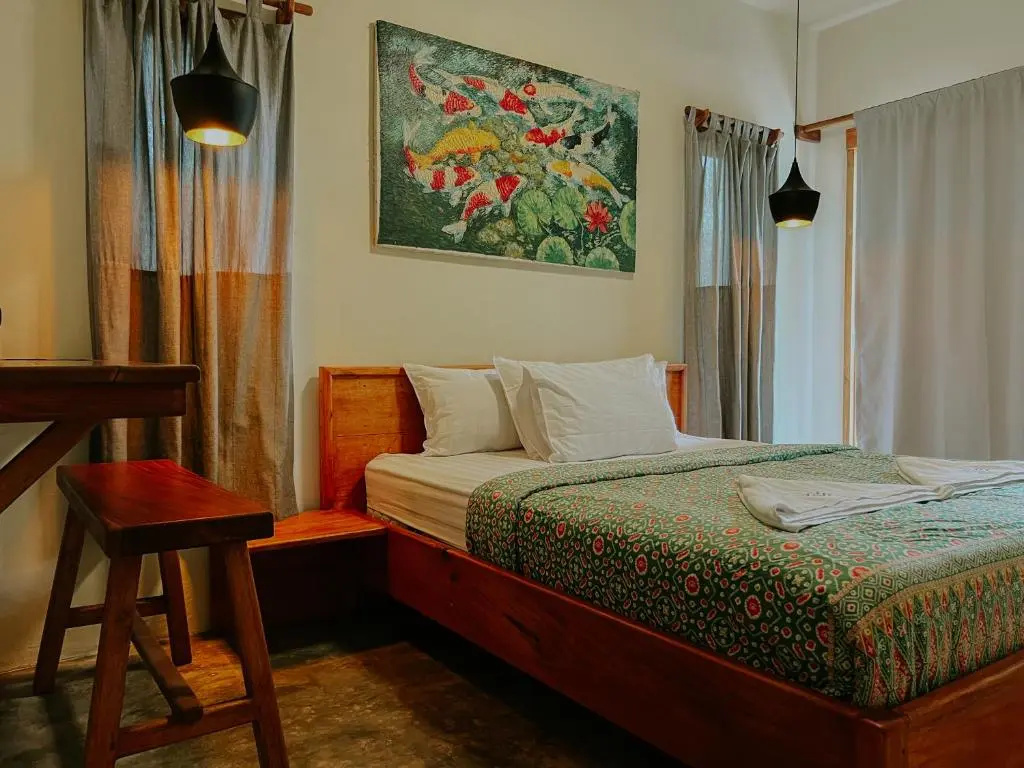 Standard Double room with garden view (full double bed)