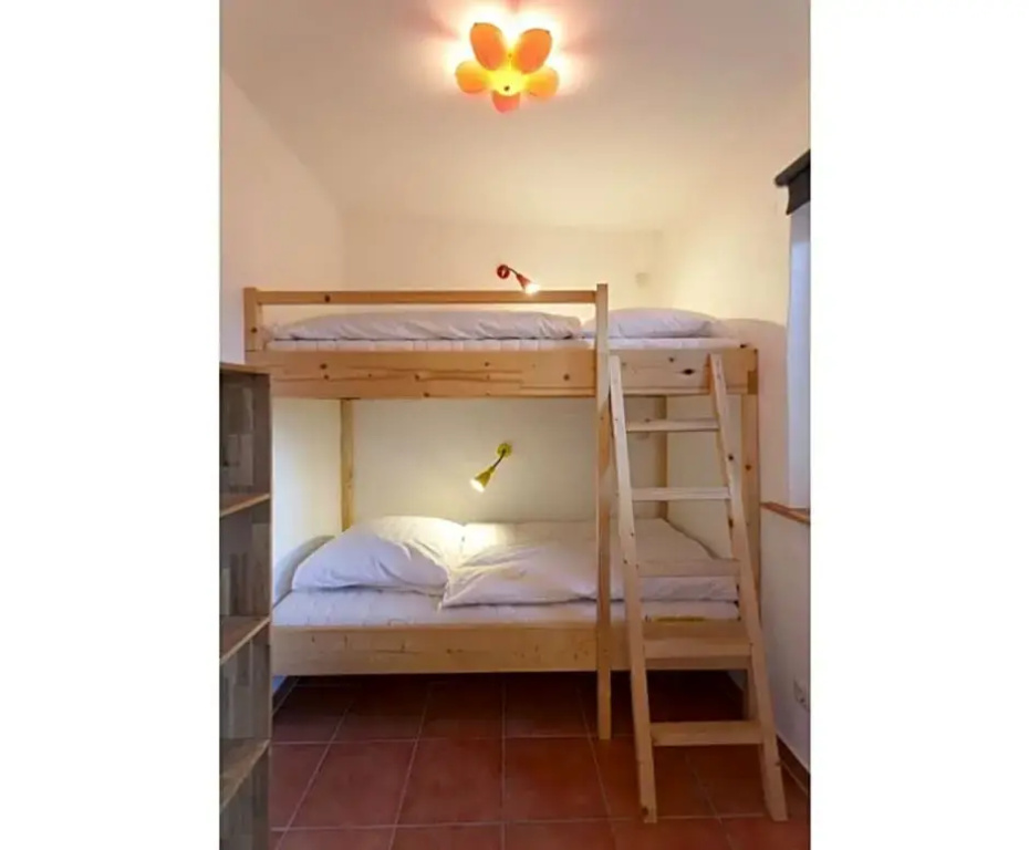 Quadruple Bungalow with garden view bunk bed