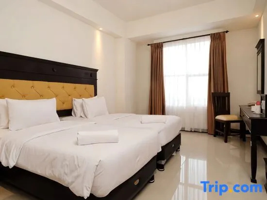 Deluxe Double room with city view (twin beds)