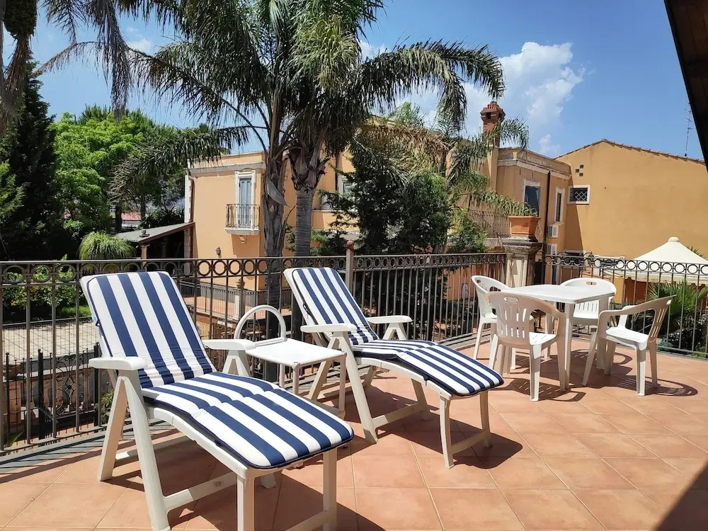 The Terrace of Villa Linda
